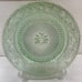 VNTG 1980s Tiara Sandwich Light Green~Chantilly Green~12”W Torte Plate Platter