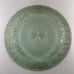 VNTG 1980s Tiara Sandwich Light Green~Chantilly Green~12”W Torte Plate Platter