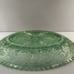 VNTG 1980s Tiara Sandwich Light Green~Chantilly Green~12”W Torte Plate Platter