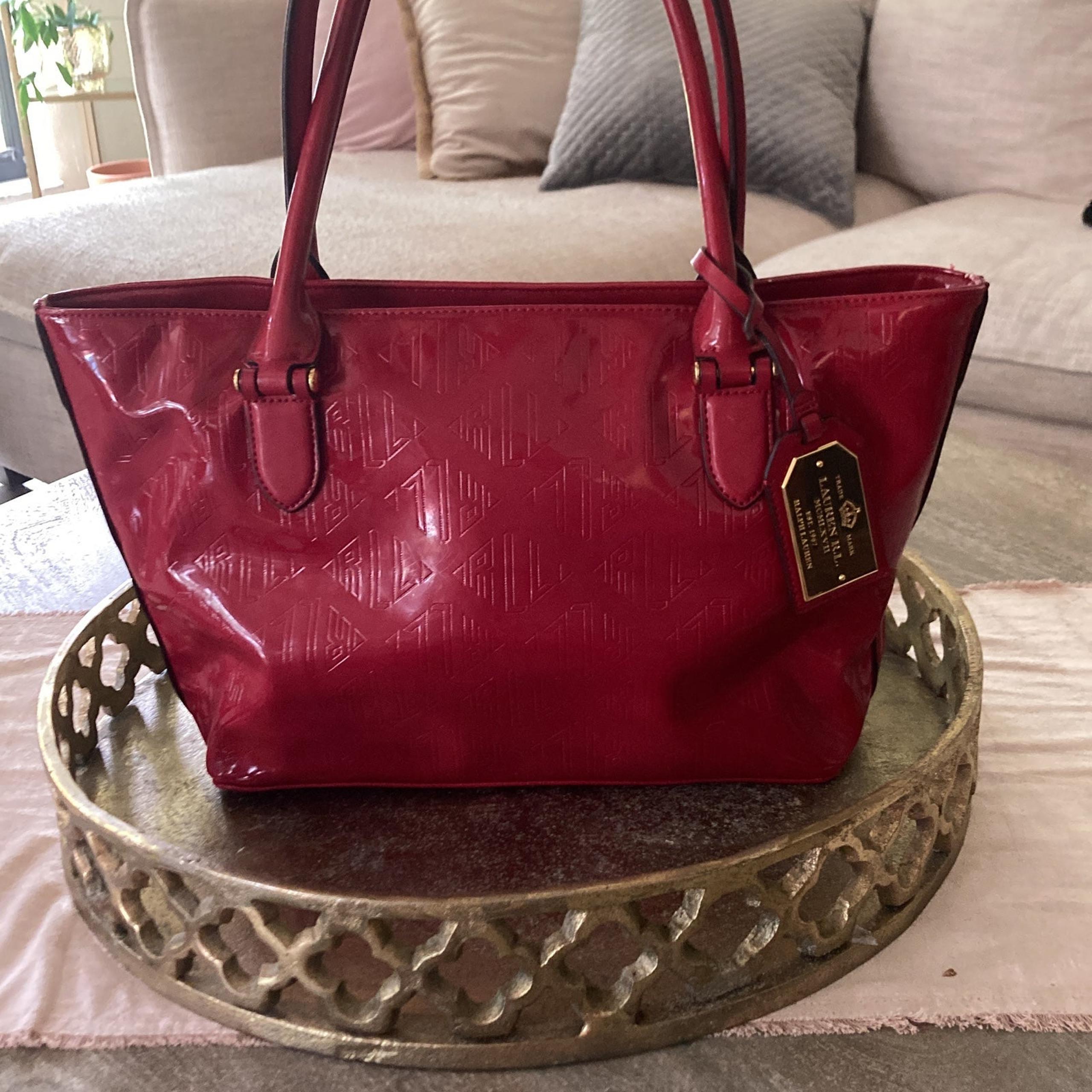 Red Ralph Lauren purse