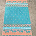 RARE VTG Royal Terry Int’l Bath Beach Pool Towel Polo Jockey Horse Aztec 37x63