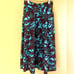 RARE TELA abstract ankle length skirt size 40 US (XS/S) winter fashion