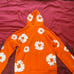 NEW Denim Tears Cotton Wreath Orange Hoodie!