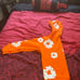 NEW Denim Tears Cotton Wreath Orange Hoodie!