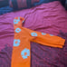 NEW Denim Tears Cotton Wreath Orange Hoodie!