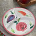 VEGETABLE ITALIAN MADE TRI COMPARTMENT SERVING TRAY