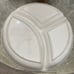 VEGETABLE ITALIAN MADE TRI COMPARTMENT SERVING TRAY