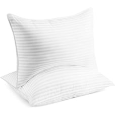 Beckham Collection Luxury Linens Down Alternative Pillows for Sleeping 2Pack