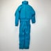 Nordica Skiwear Vintage Snowsuit Women’s 8 in Turquoise Retro Winter Gorpcore