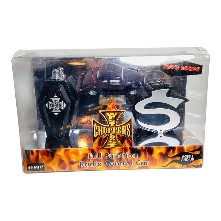 Rare Jesse James Full Function Radio Control Car Ford Coupe In Box