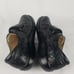 Alegria Leather Etched Mules