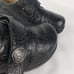 Alegria Leather Etched Mules