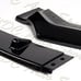 For 2017-2020 Audi A3 S3 Sport Painted Black Front Bumper Body Kit Spoiler Lip