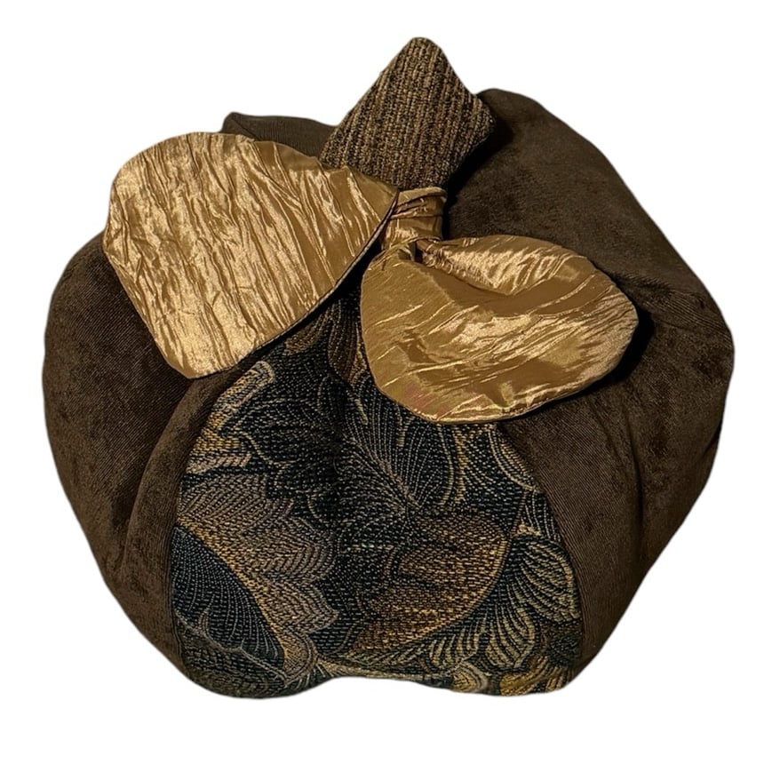 Woof & Poof Pumpkin Pillow/Decor
