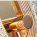 Set of 2 Nordic Wall Light LED with Acrylic Shade Fashion Wall Sconce Champagne