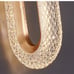 Set of 2 Nordic Wall Light LED with Acrylic Shade Fashion Wall Sconce Champagne