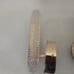 Set of 2 Nordic Wall Light LED with Acrylic Shade Fashion Wall Sconce Champagne