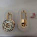 Set of 2 Nordic Wall Light LED with Acrylic Shade Fashion Wall Sconce Champagne