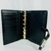 GUCCI Black Leather Agenda Notebook Made in Italy *Authentic*