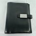 GUCCI Black Leather Agenda Notebook Made in Italy *Authentic*
