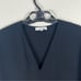 IRO Gameen Black Short Sleeves V-Neck Ruffle Trim Dress, Size 4