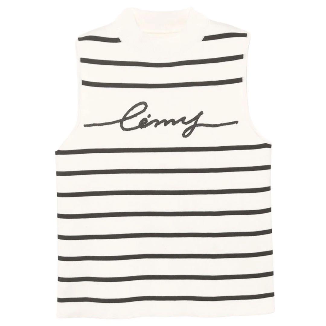 eimy Classic Border Sleeveless Knit, eimy istoire