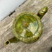 VTG 60s MAJOLICA GREEN TAM O SHANTER WITCH AND TAVERN PORCELAIN TEAPOT