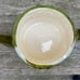 VTG 60s MAJOLICA GREEN TAM O SHANTER WITCH AND TAVERN PORCELAIN TEAPOT