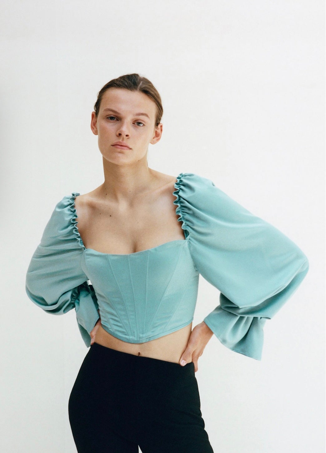 ZARA corset top