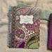 Vera Bradley Very Berry Paisley Mini Notebook/ Pen set NWT