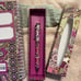 Vera Bradley Very Berry Paisley Mini Notebook/ Pen set NWT