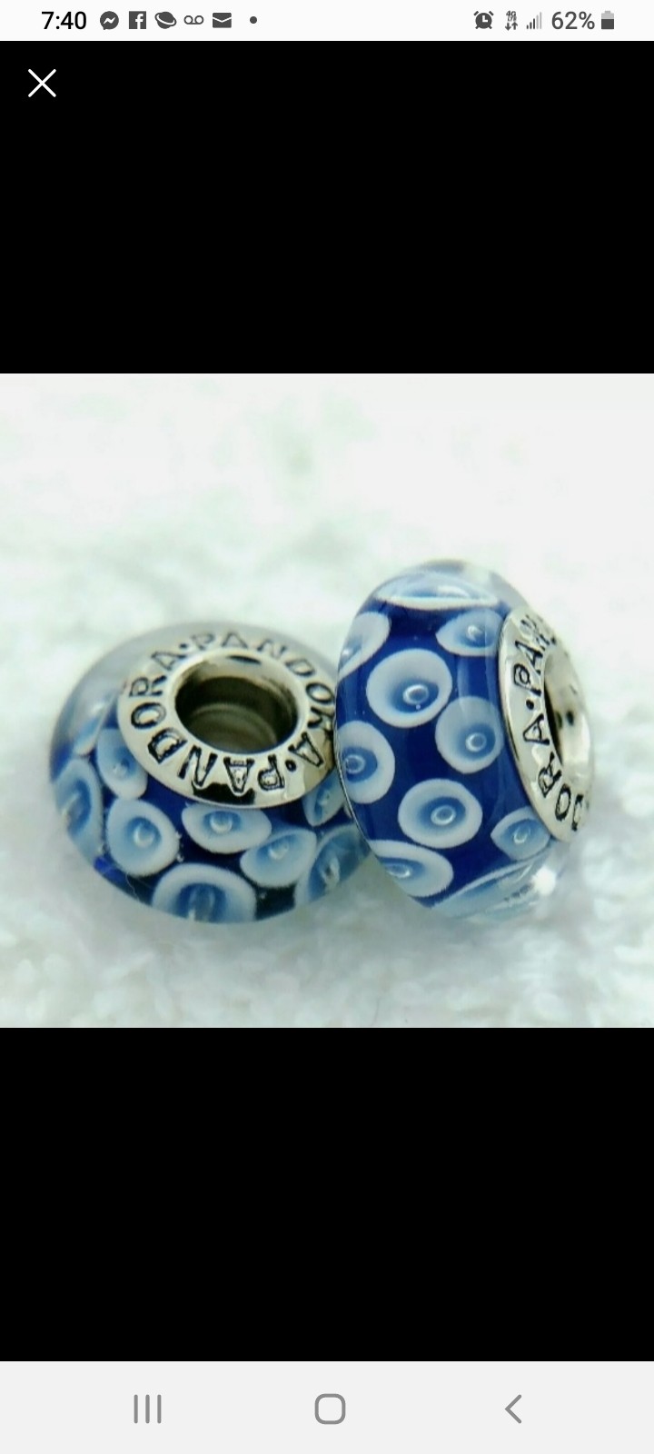 1 pandora charm S925 Ale