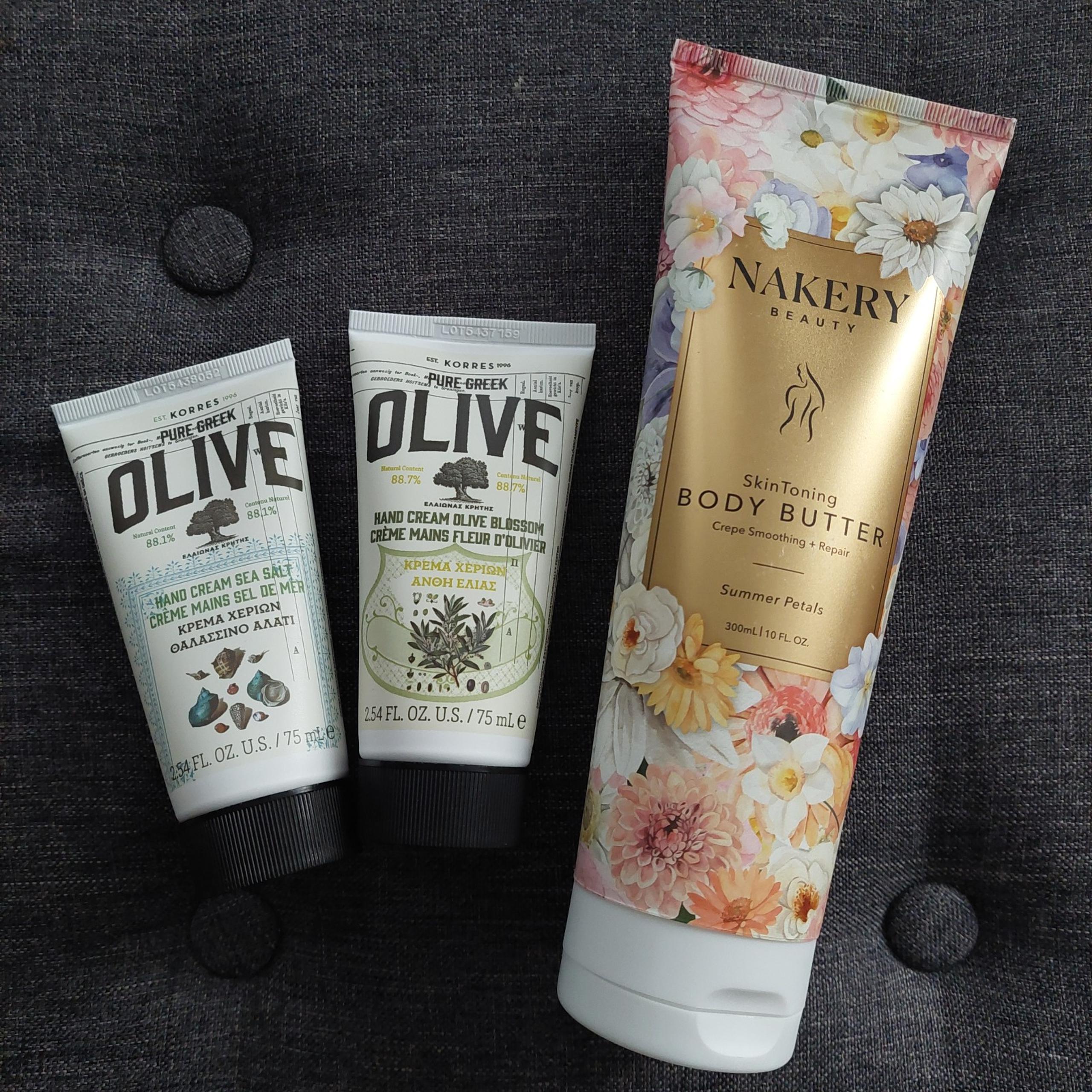 Hand Cream and Body Butter Bundle; Korres and Nakery Beauty