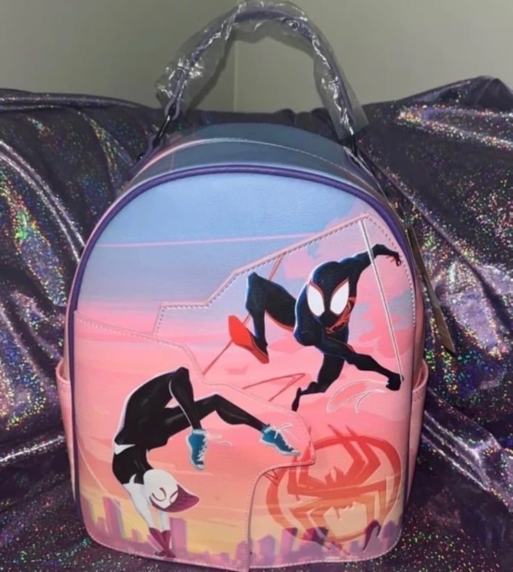 Exclusive Spiderman across the spiderverse Backpack