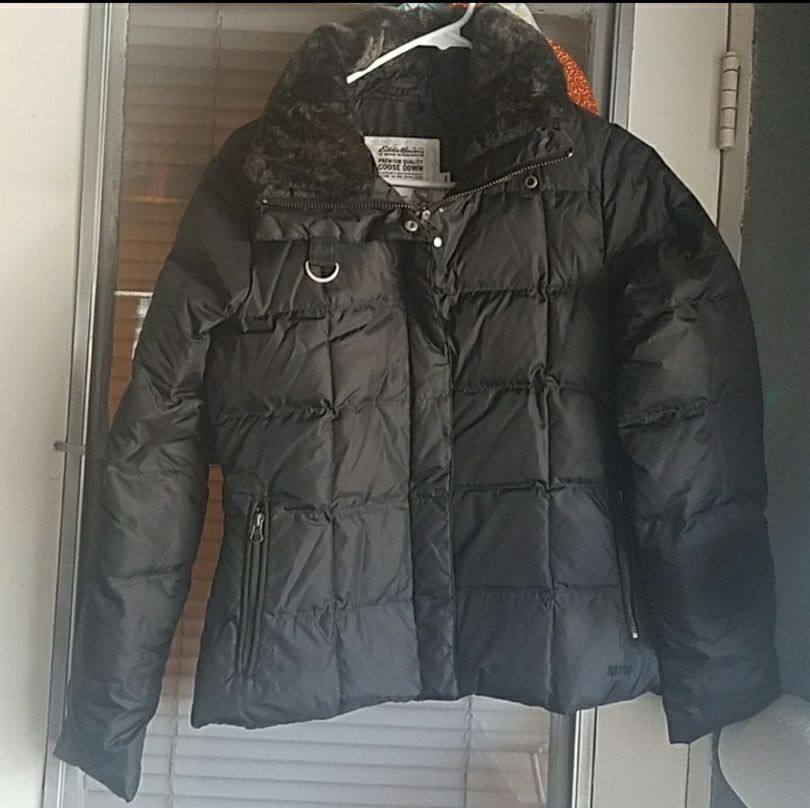 eddie bauer goose down jacket
