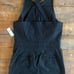 178 Anthropologie Maeve Naomi Black Workwear Jumpsuit 14 Tall