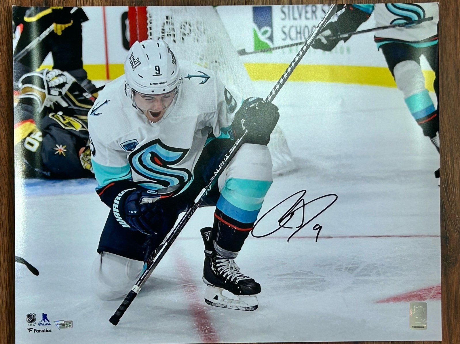 Ryan Donato Signed Autograph 16X20 Hockey Photo Seattle Kraken NHL Fanatics COA