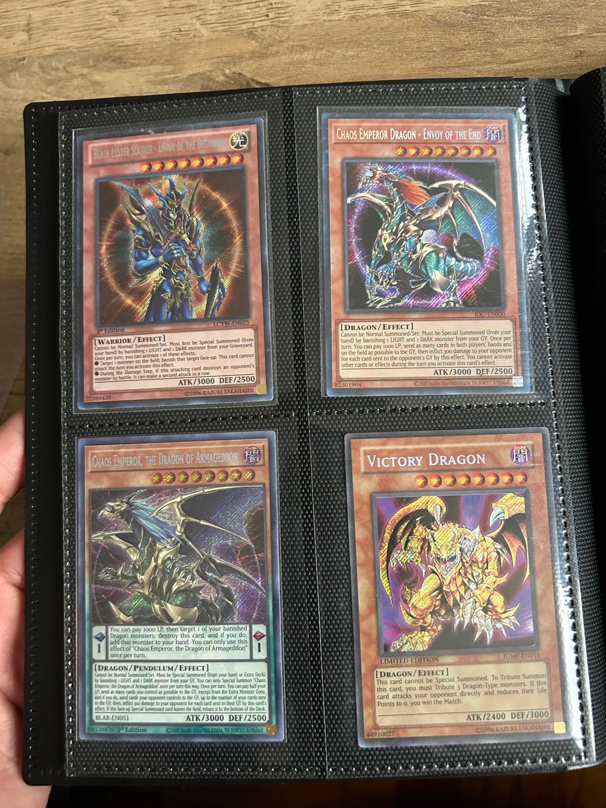 Yugioh card collection binder