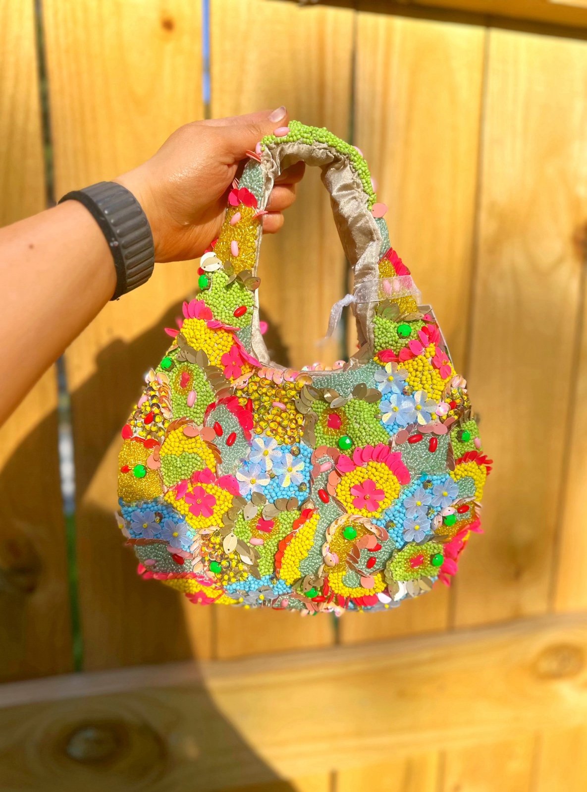 Beautiful beaded bag