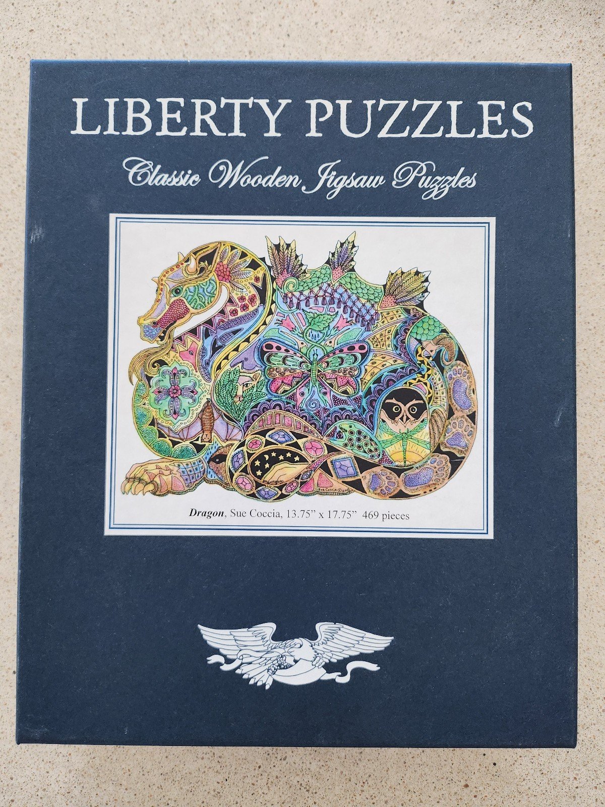 Liberty Dragon Wooden Puzzle