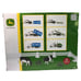 John Deere Tractor Peterbilt Semi Milk Hauler 18 PIECE Farm Animals 1/32 Replica