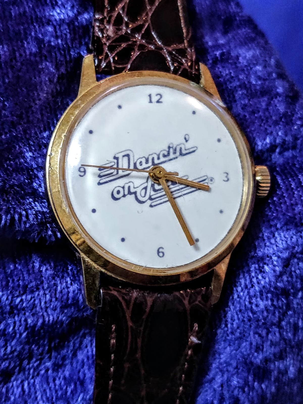 Dancin' on Air Vintage Swiss Parts Manual Wind Men's Watch