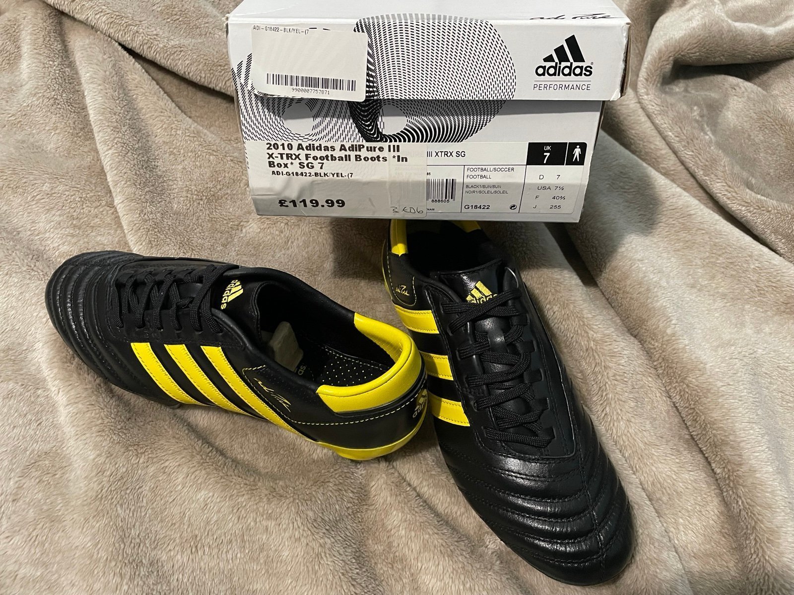 2010 Adidas Adipure 3 X-TRX SG size 7.5US | Mercari