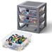 LEGO 3-Drawer Storage Rack – Gray 5006608