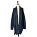 Barefoot Dreams Sweater Women 1X Black CozyChic Knit Cali Cardigan