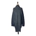 Barefoot Dreams Sweater Women 1X Black CozyChic Knit Cali Cardigan