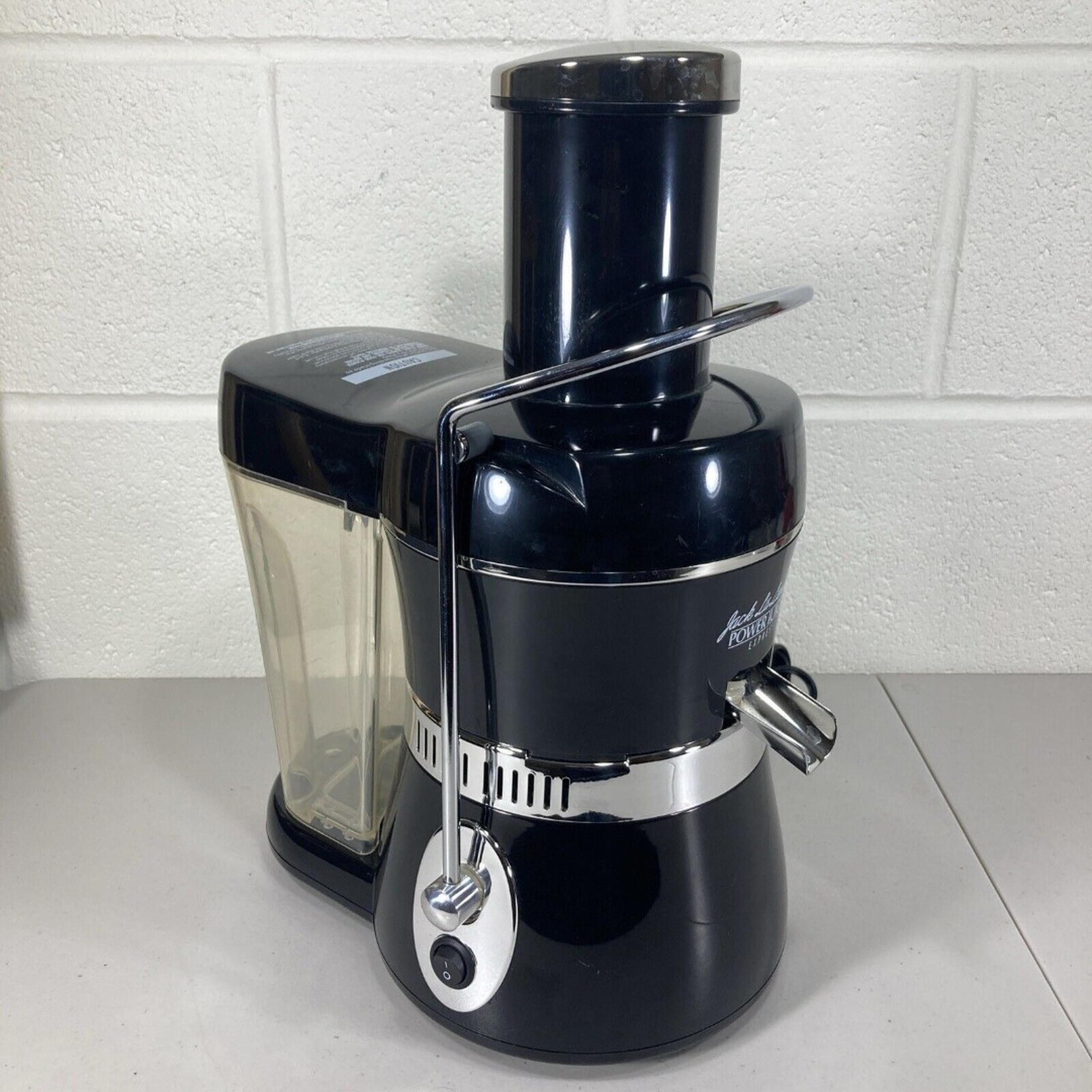 Jack LaLanne's Power Juicer Express MT-1020-1 Black Pusher Blade Pulp Bin Spout