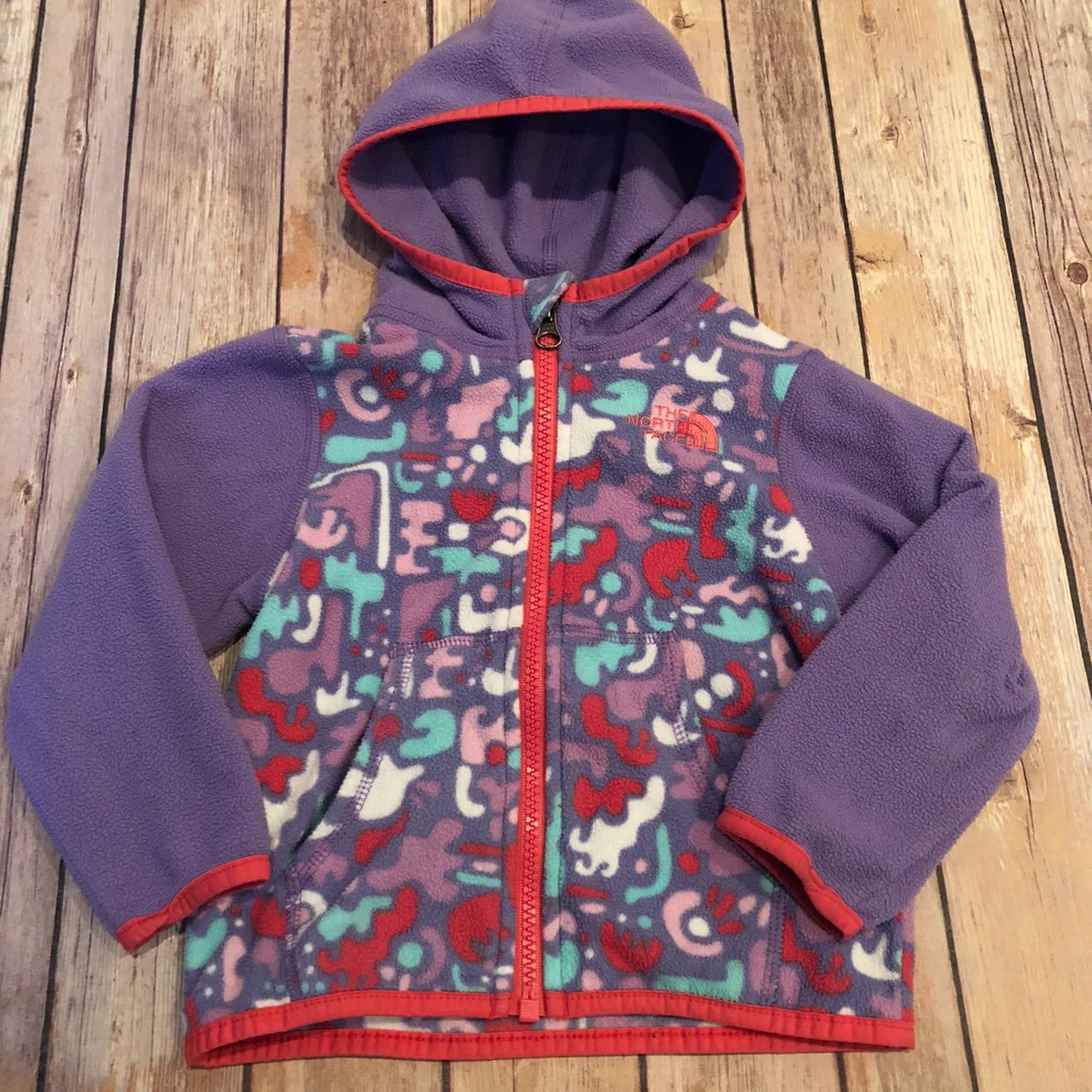 North face purple fleece