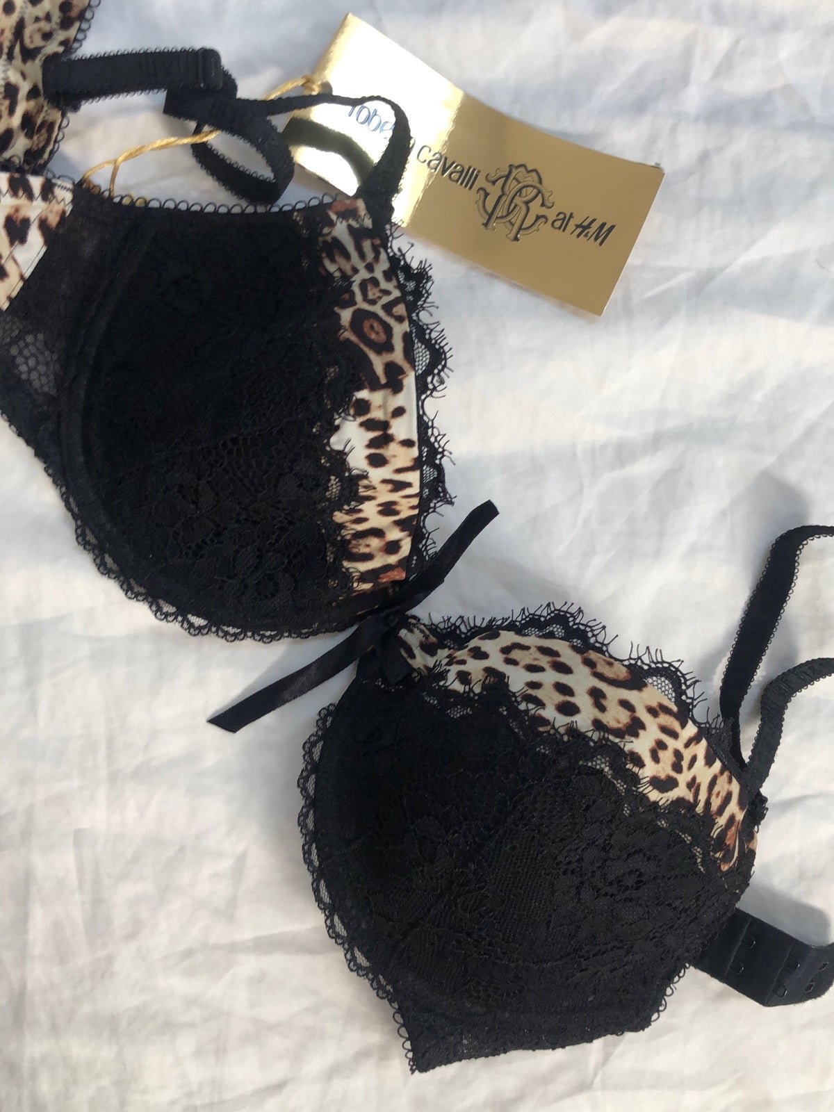 Roberto cavalli H&M bra lace 36B