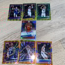Holo donruss(6) with Auto lot